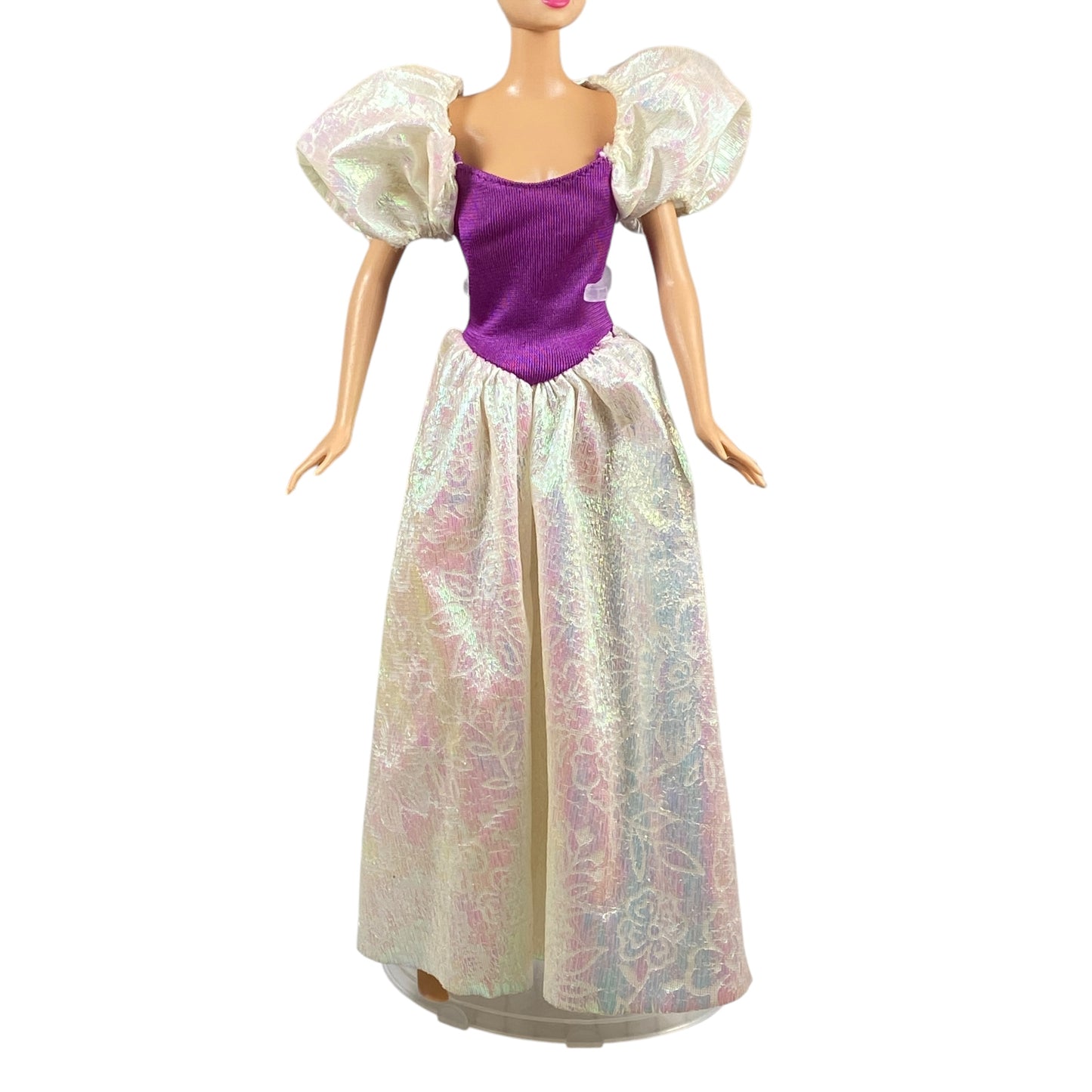 1989 My First Barbie Purple Gown #9942