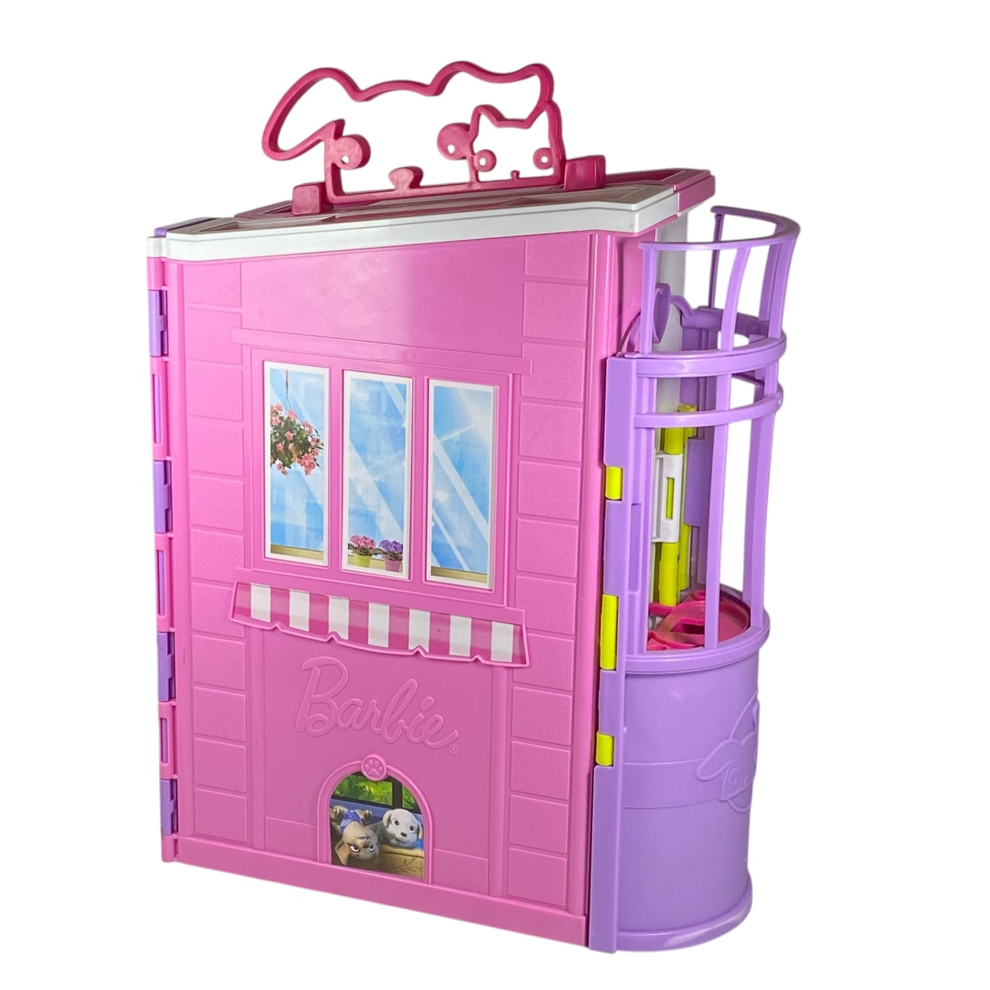 Barbie Pet Care Center Veterinarian Folding Playset