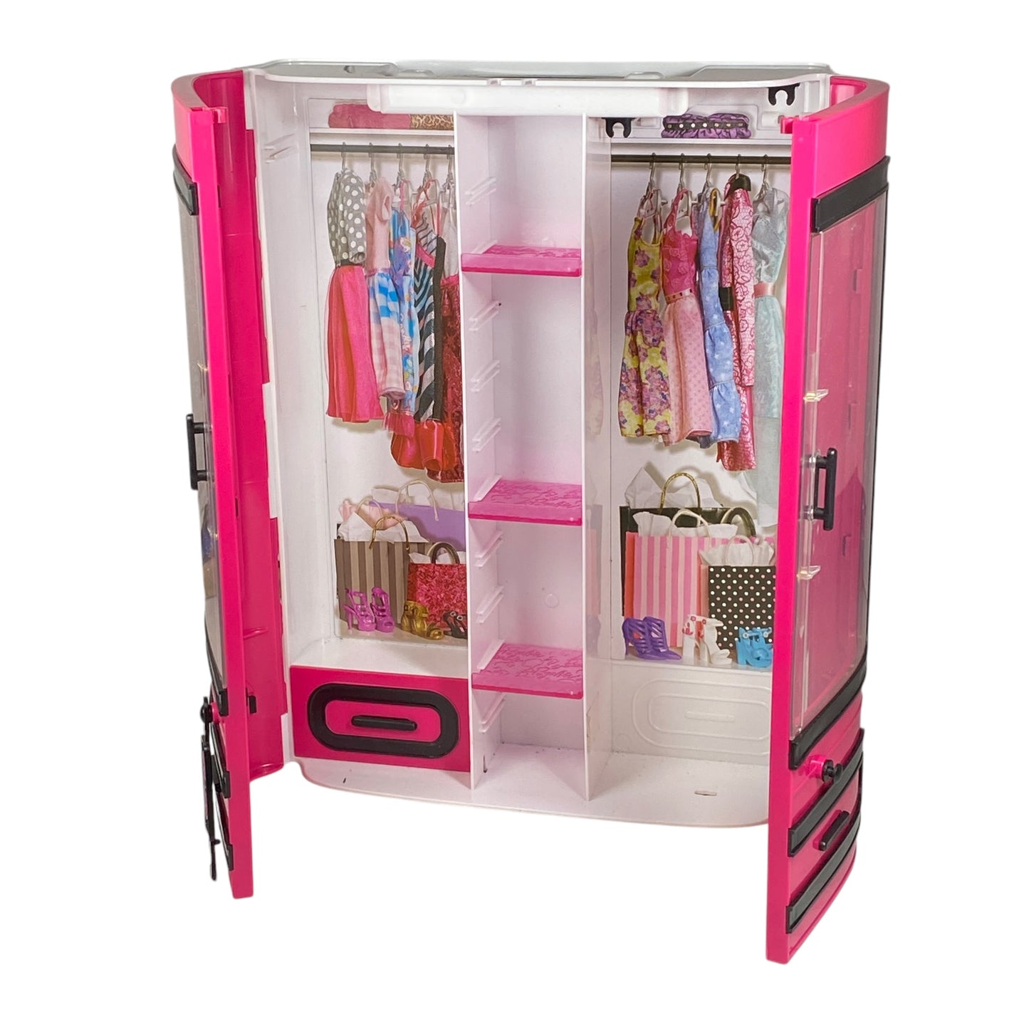 2016 Barbie Fashionistas Ultimate Closet Wardrobe Carry Case #DMT57