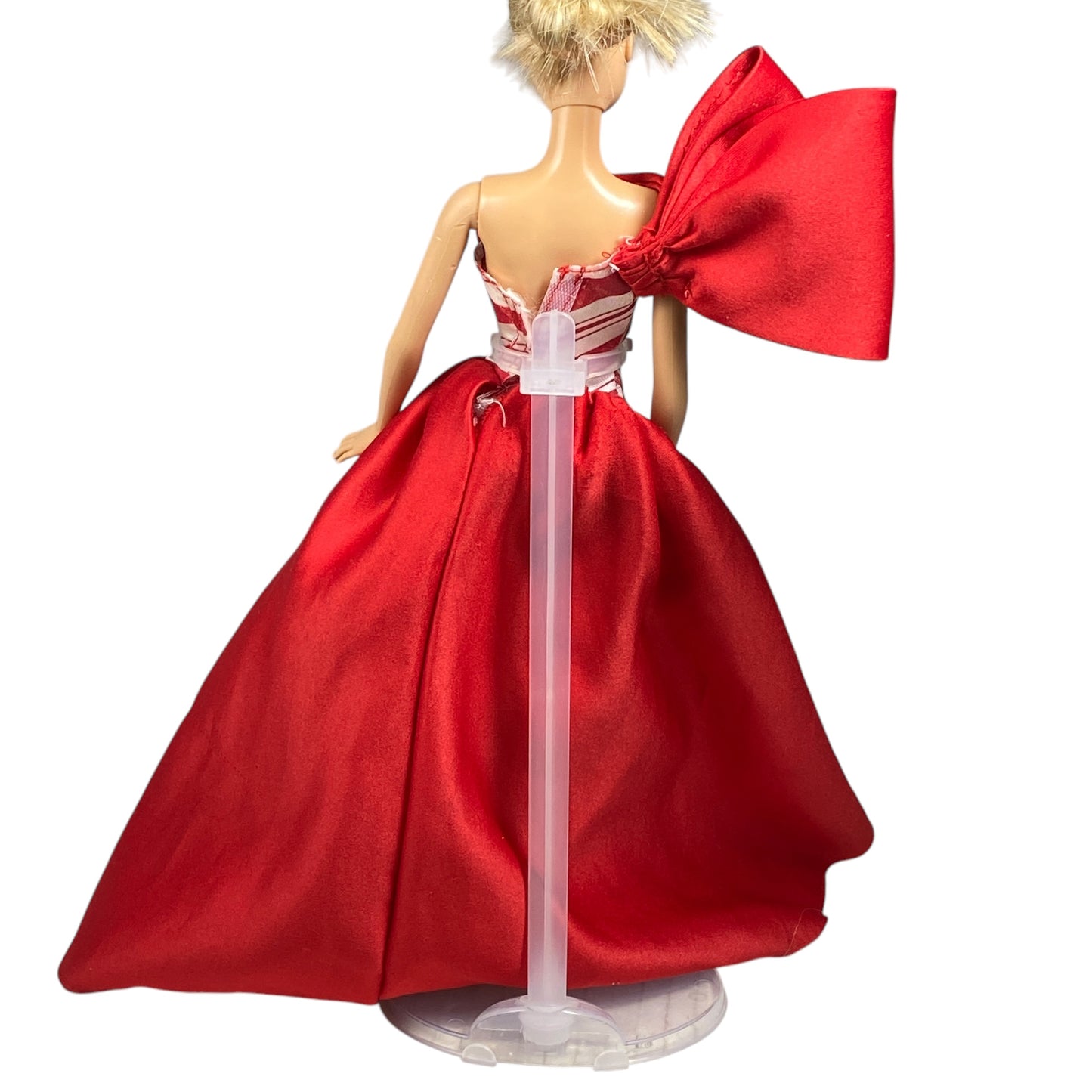 Holiday Barbie Red & White Dress #FXF03
