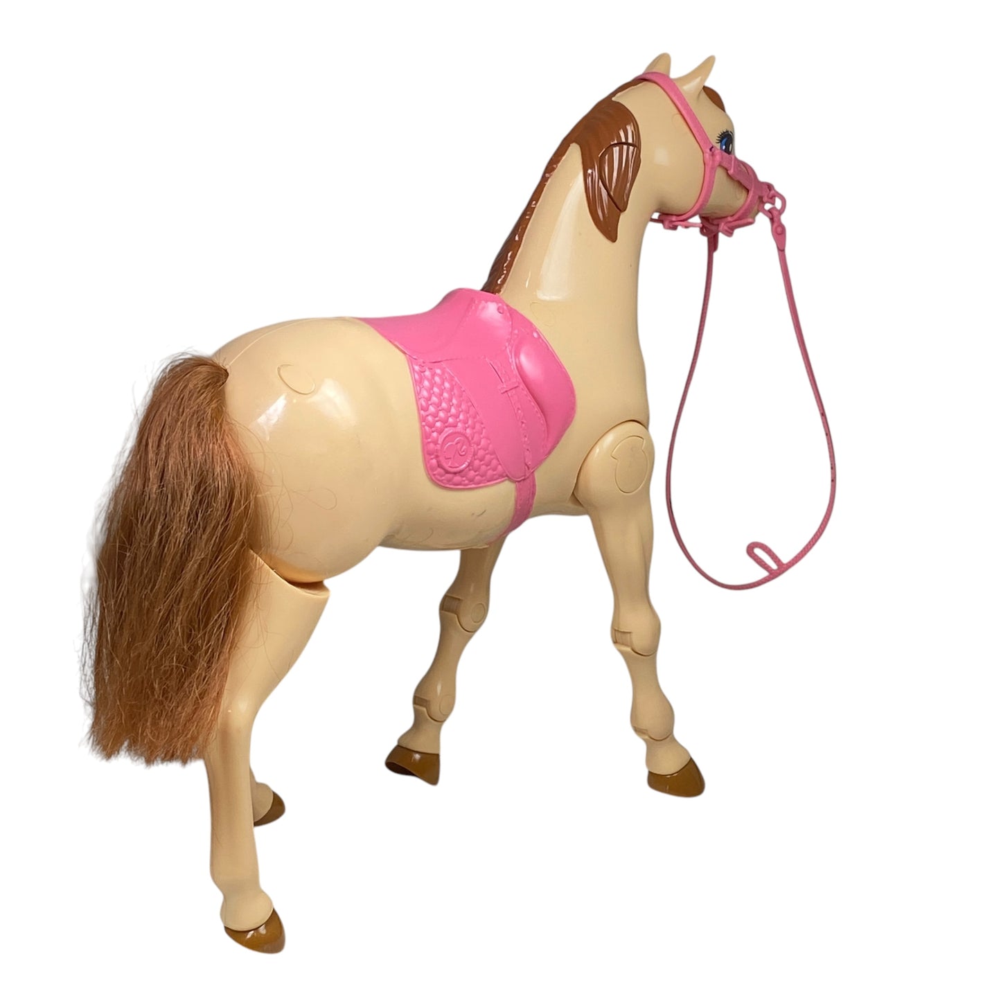 2014 Saddle n Ride Walking Barbie Horse #CLD93