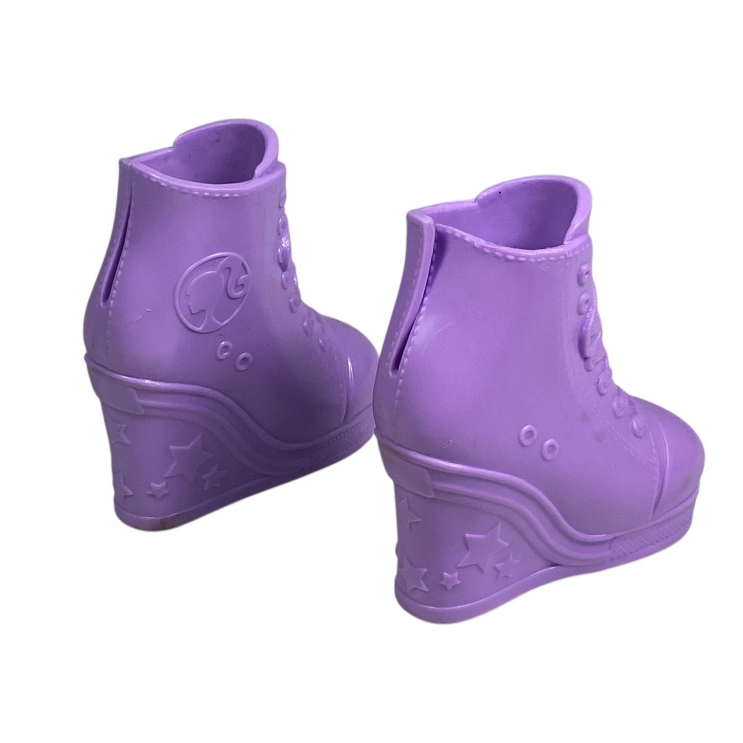 Purple Barbie Shoes Fits 18" Dolls