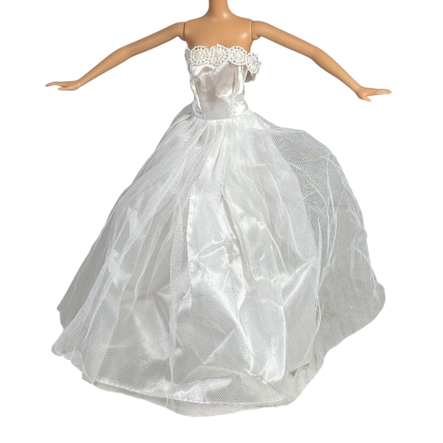 Barbie White Ball Gown
