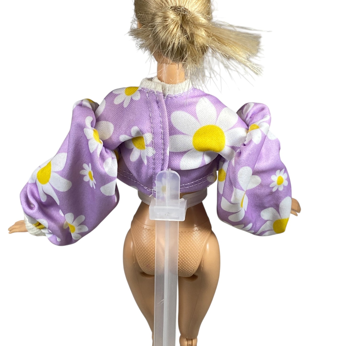 Curvy Purple Puff Barbie Jacket