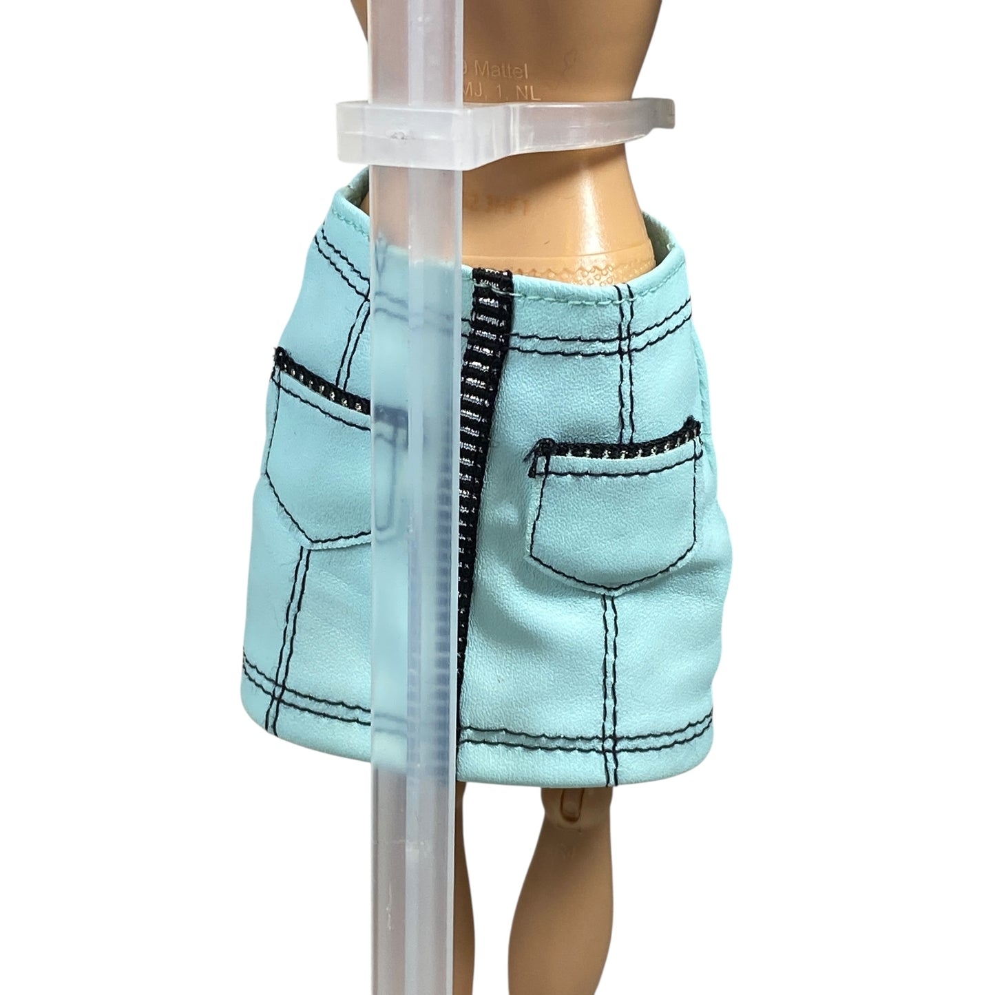 Barbie Curvy Light Blue Mini Skirt