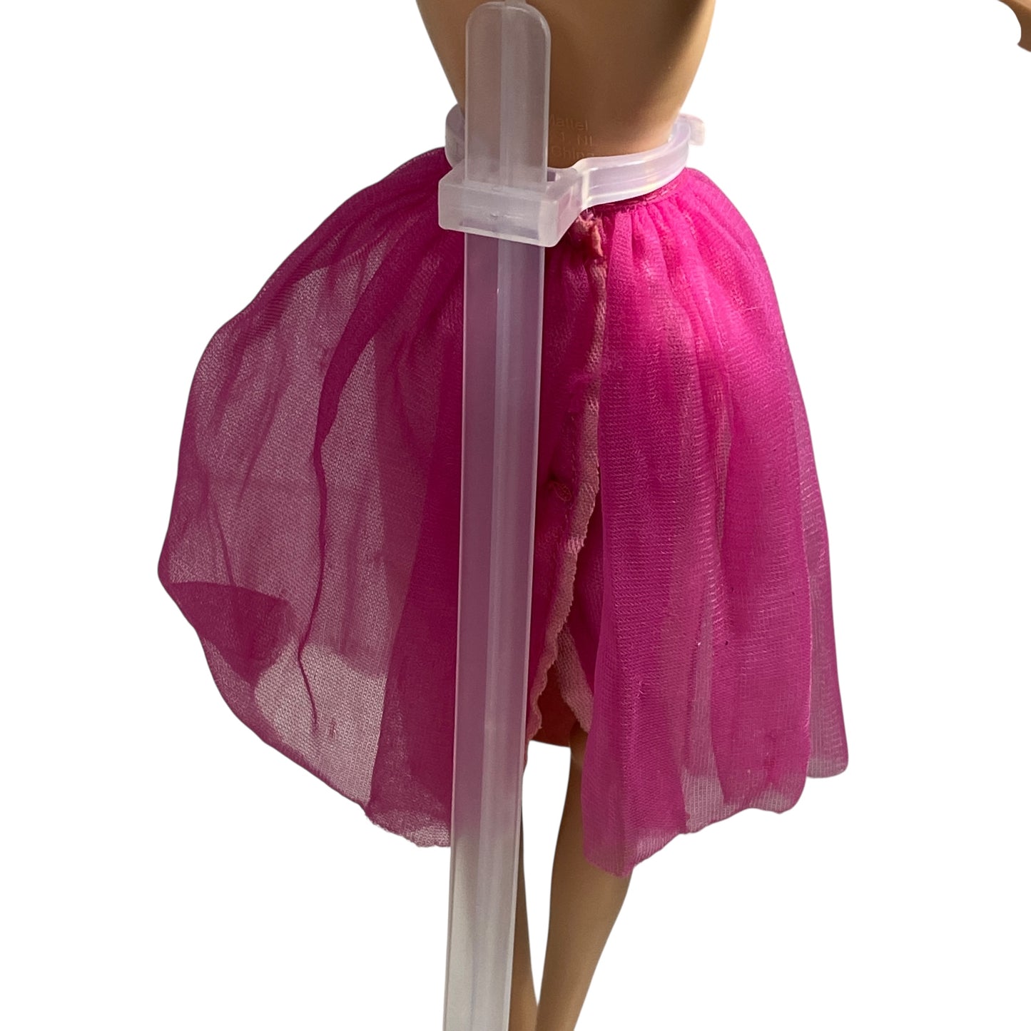 1984 Day to Night Barbie Pink Skirt #7929