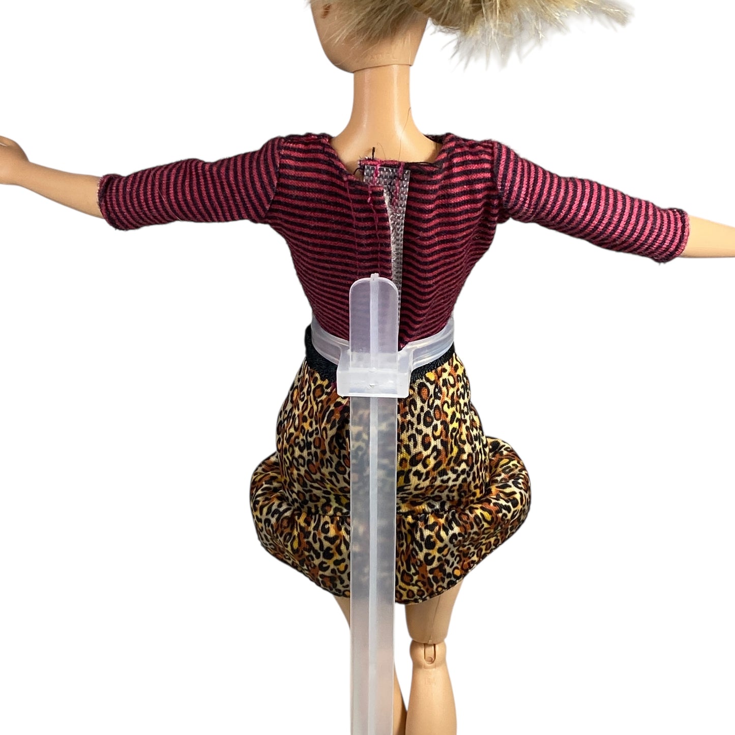 Barbie Fashionista Leopard Print Skirt Dress
