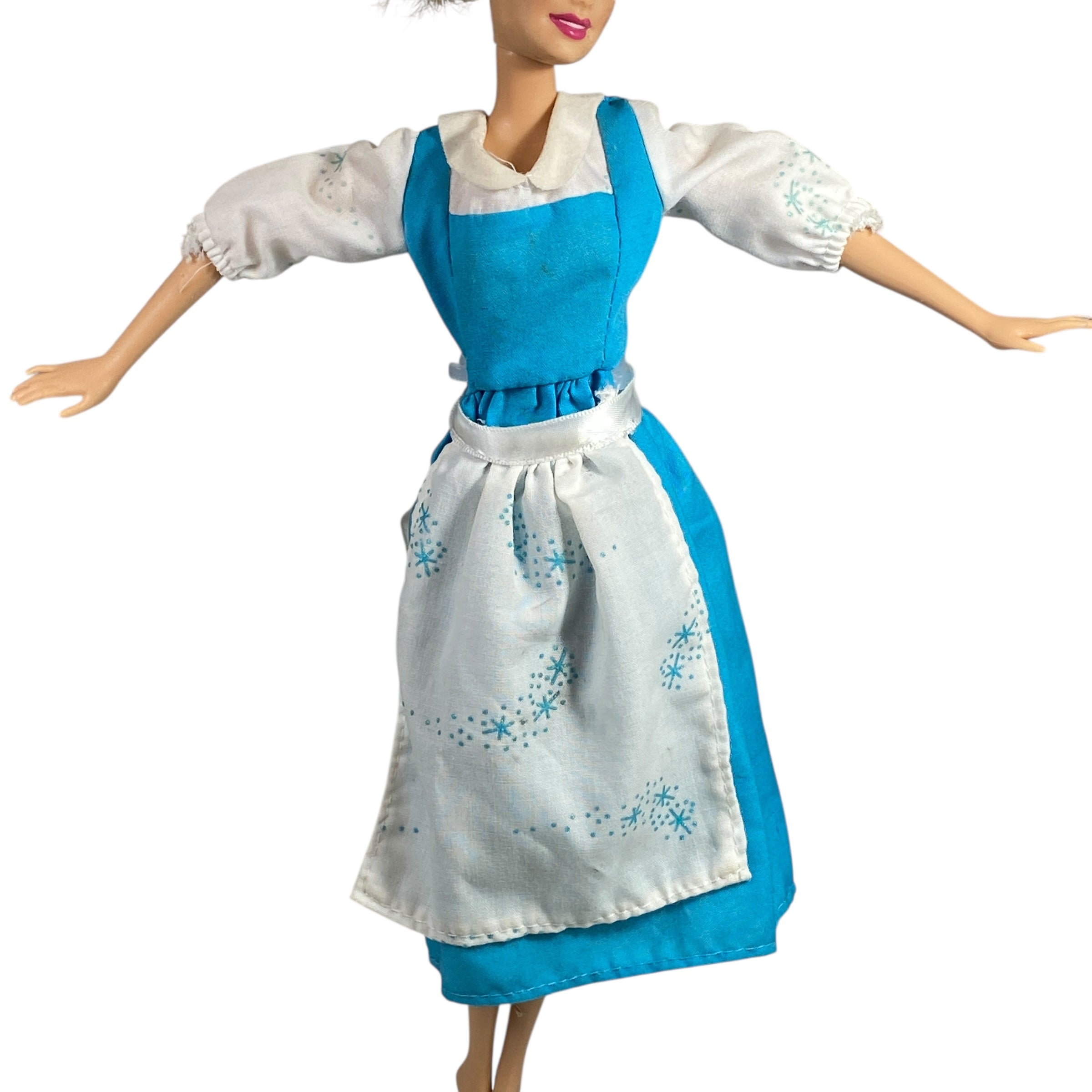 Disney Belle Blue & White Dress – Derella