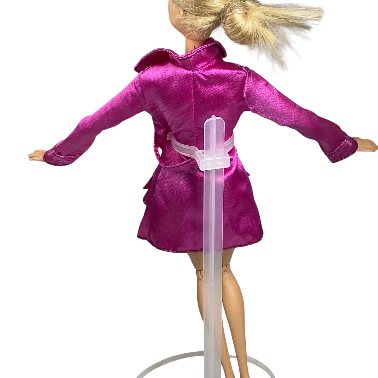 2001 Barbie Scooby Doo Daphne Solid Pink Coat Jacket