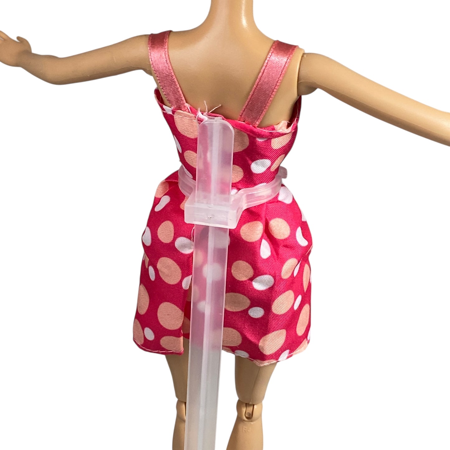 Red Polka Dot Barbie Dress