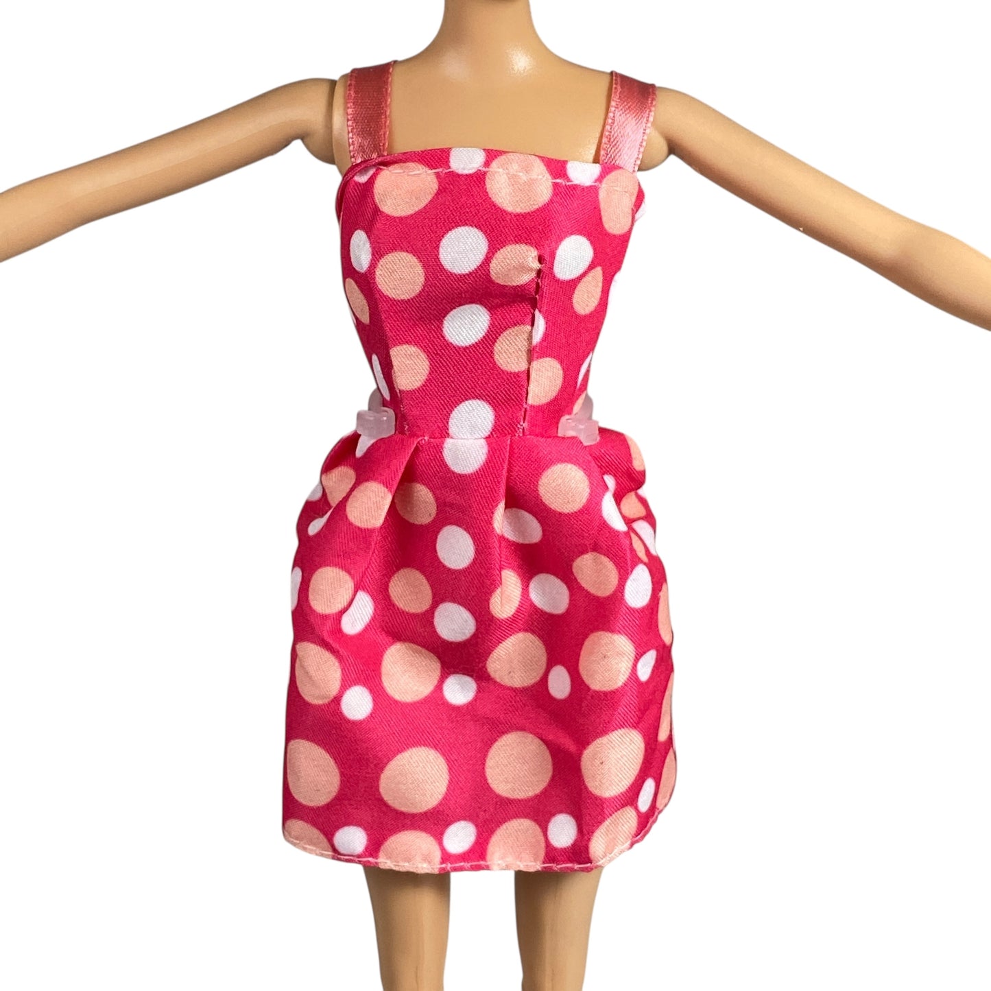 Red Polka Dot Barbie Dress