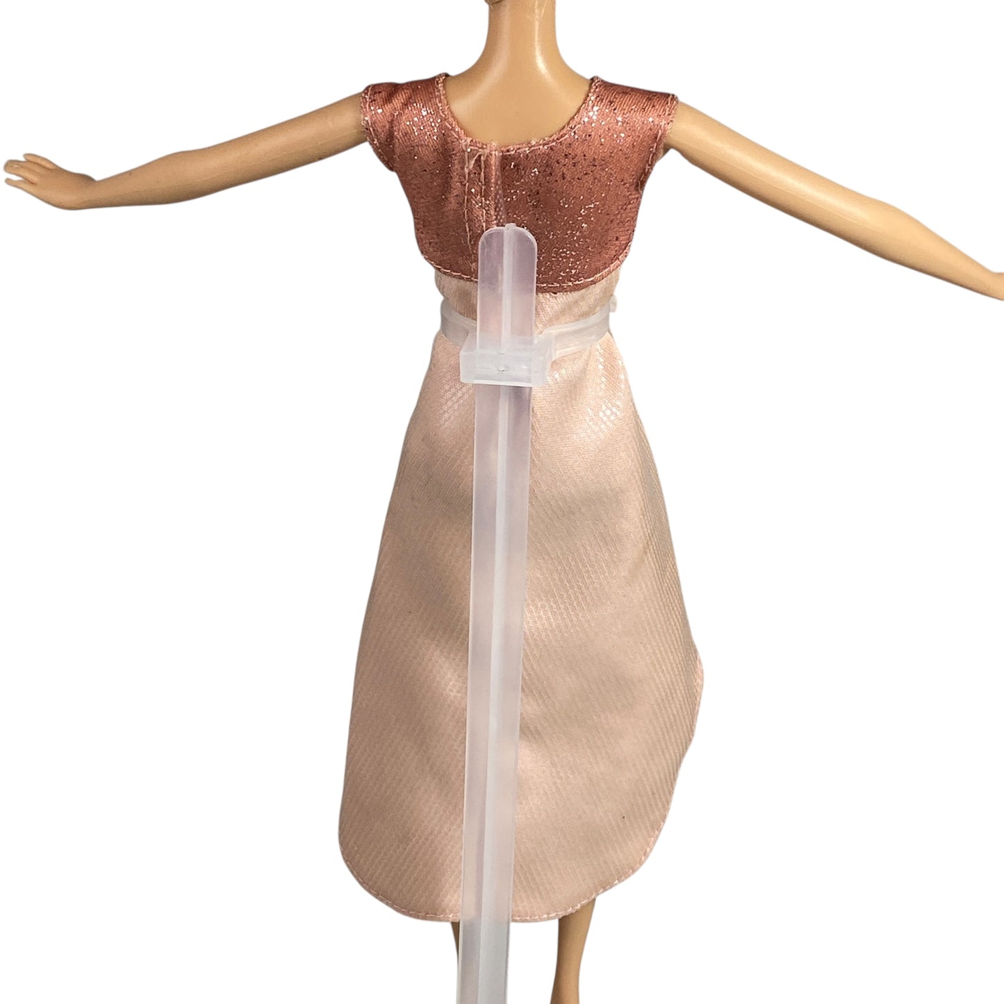 Sequin High-Low Barbie Dress