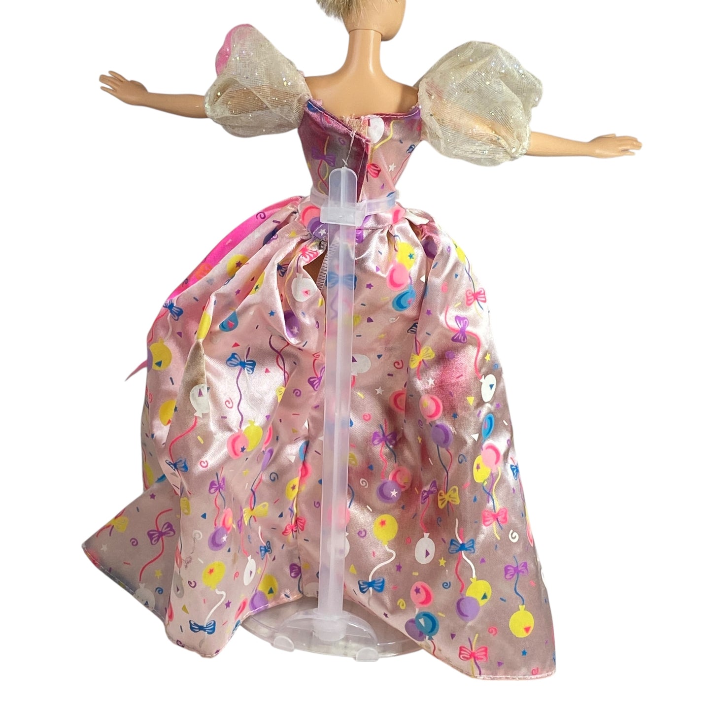 1996 Birthday Wishes Barbie Dress