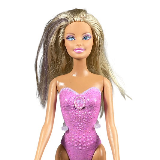 2013 Bath Play Fun Fairytale Magic Mermaid Barbie #X9455