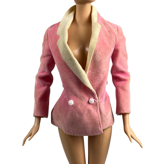 1984 Day to Night Barbie Pink Suit Jacket #7929