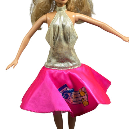 Barbie & The Sensations Pink Dress #4931