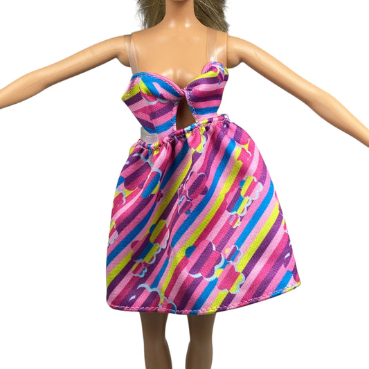 Barbie Multi-Colored Skirt Dress