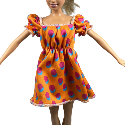 2020 Fashionistas Polka Dot Barbie Dress #GRB52