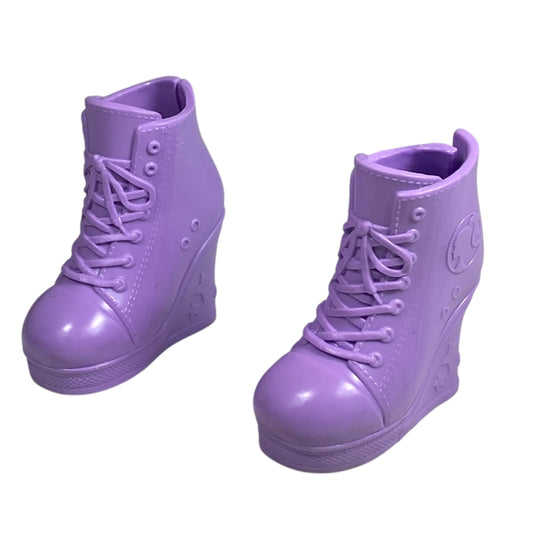 Purple Barbie Shoes Fits 18" Dolls