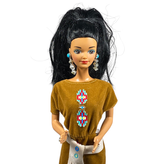 1993 Dolls of the World Native American Barbie #1753