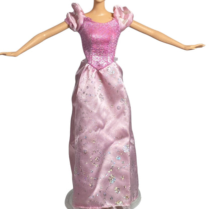 Barbie Pink Princess Sparkly Dress