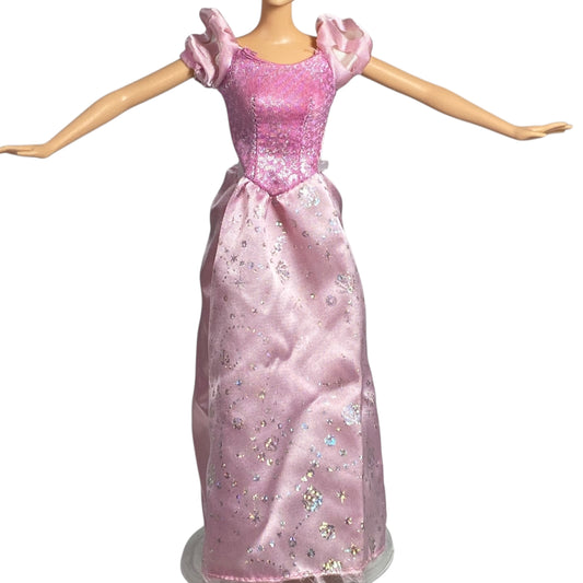 Barbie Pink Princess Sparkly Dress