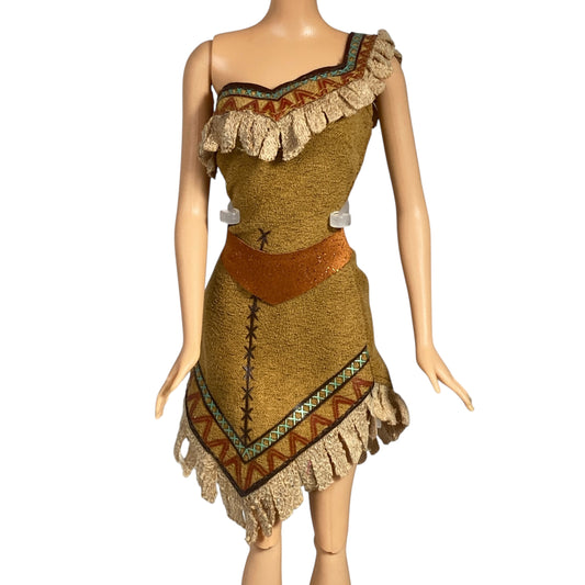 Disney Pocahontas Accented Fringed Dress