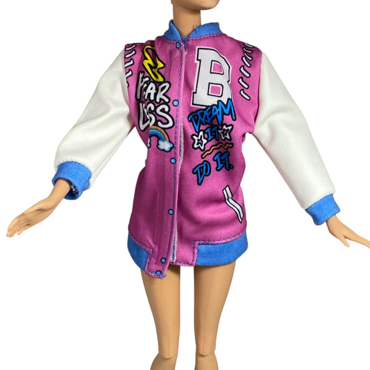 Barbie Fashionistas Varsity Jacket