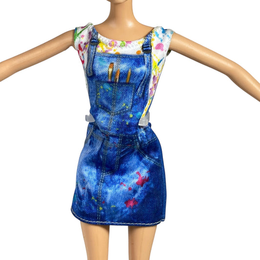 Barbie You Can Be Anything Art Teacher Apron