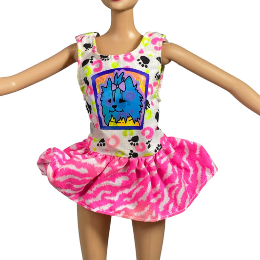 1991 Barbie Skipper Pet Pals Dress