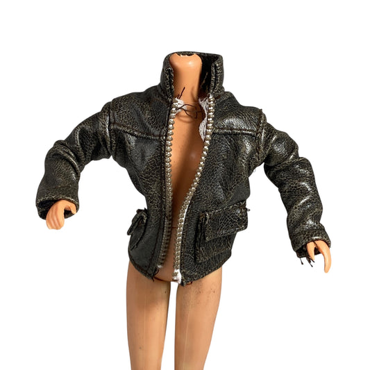 Leather Skipper Barbie Jacket