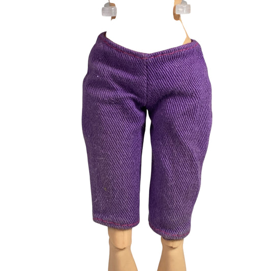 Barbie Purple Denim Purple Shorts