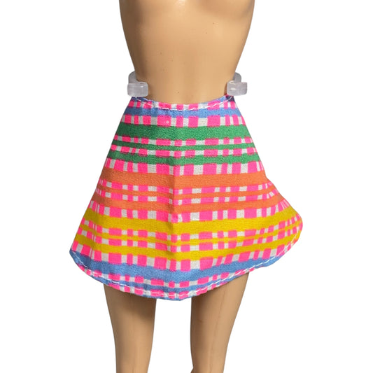 Barbie Patterned Multi-Colored Skirt