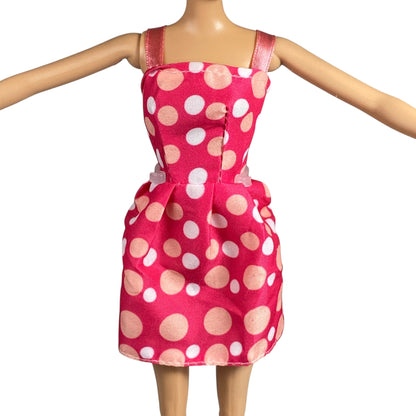 Red Polka Dot Barbie Dress