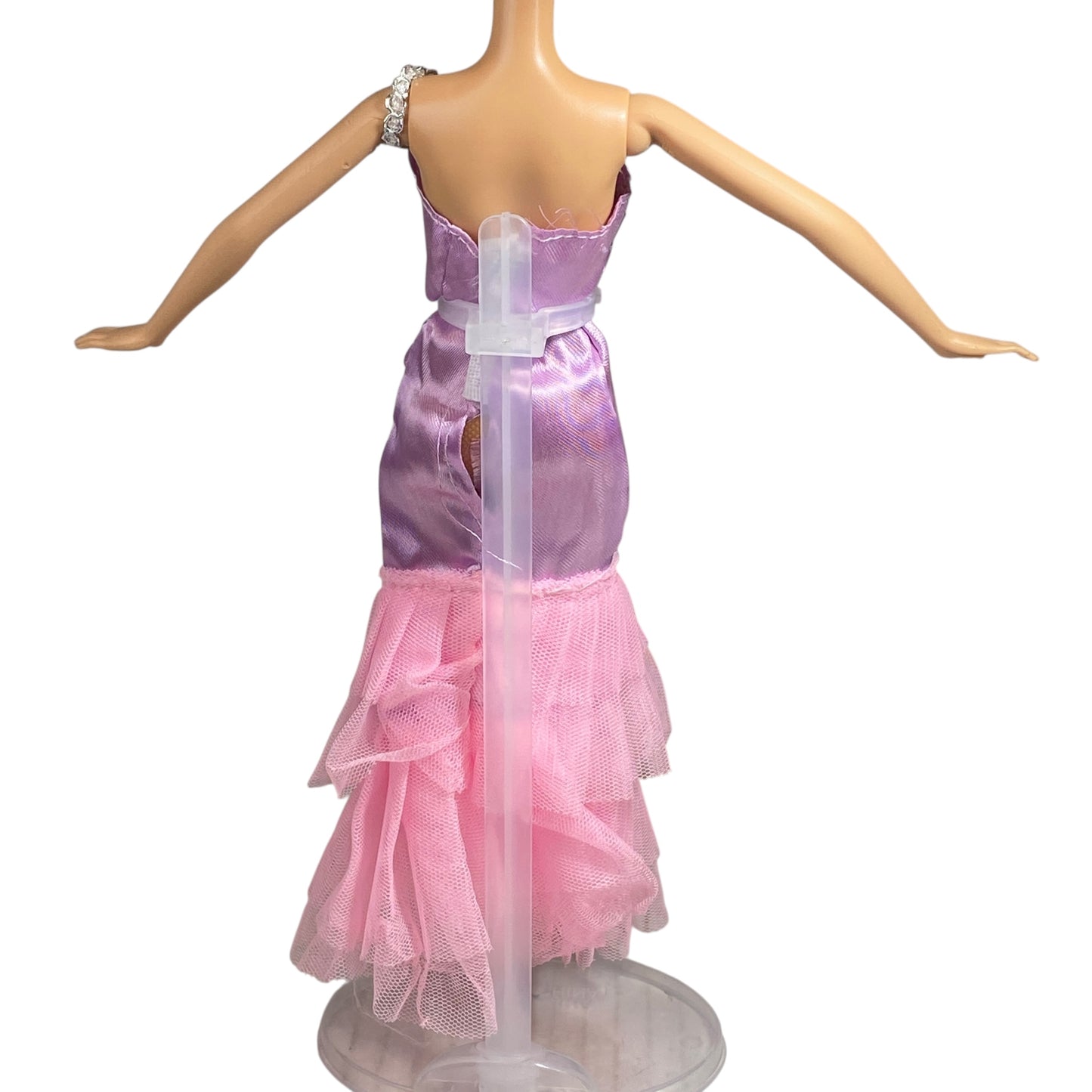 Pink Tube & Strap Barbie Dress