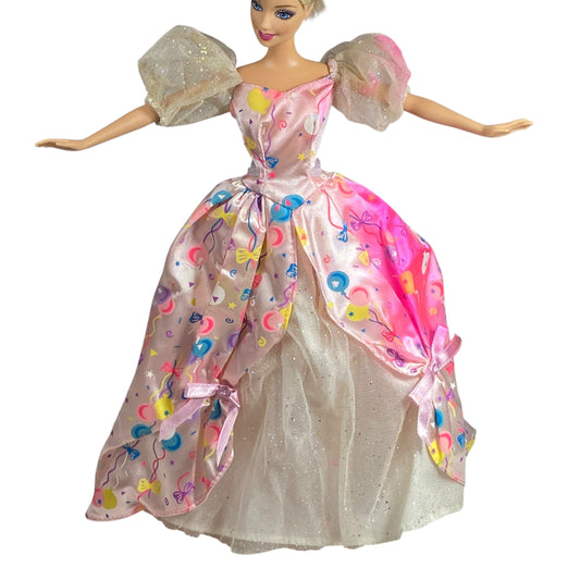 1996 Birthday Wishes Barbie Dress