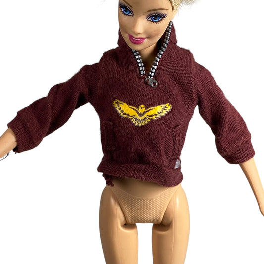 Bratz Burgandy Eagle Sweatshirt