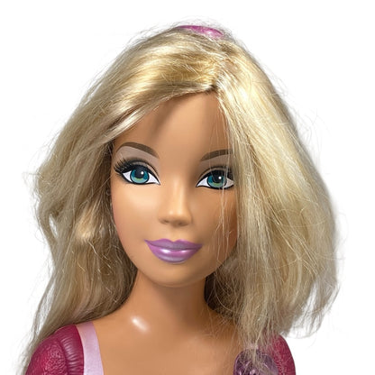 2006 Fashion Fever Growing Hair Styling Head Barbie
