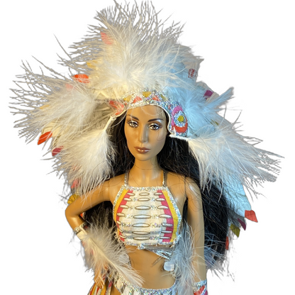 2007 70s Cher Bob Mackie Barbie #L3548