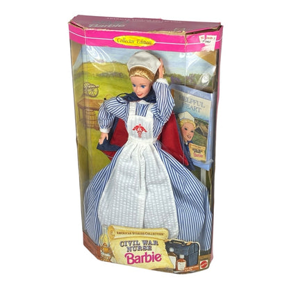 1996 American Stories Civil War Nurse Barbie #14612